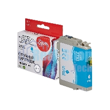 Струйный картридж Sakura C13T27124022 (27XL Cyan) для Epson, голубой, 14,6 мл., 1100 к.