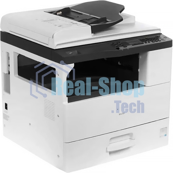 МФУ лазерное Ricoh M 2701 (418118), A3, ч/б, печ. до 27 стр/мин. (А4) до 15 стр/мин. (А3), скан. до 18 стр/мин. (ч/б) 6 стр/мин. (цвет), 600 x 600 dpi, Ethernet, USB
