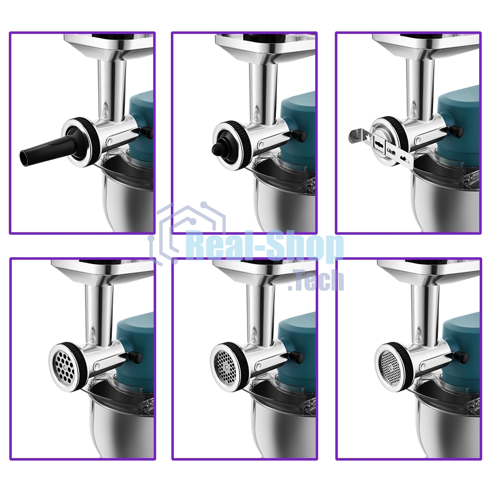 Миксер планетарный Kitfort KT-1391-2 800Вт синий