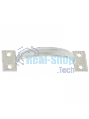 Ручка-скоба РС-90 цельнотянутая, цинк, 5шт. (Металлист) Россия