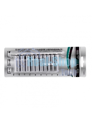 Набор удлиненных торцевых головок 1/4