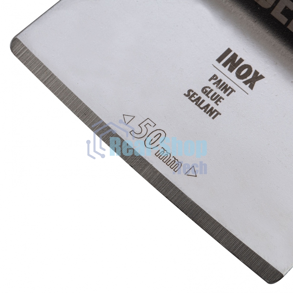 Насадка-шабер для МФИ Denzel Inox, для снятия краски, ширина 50 мм, ступенчатая