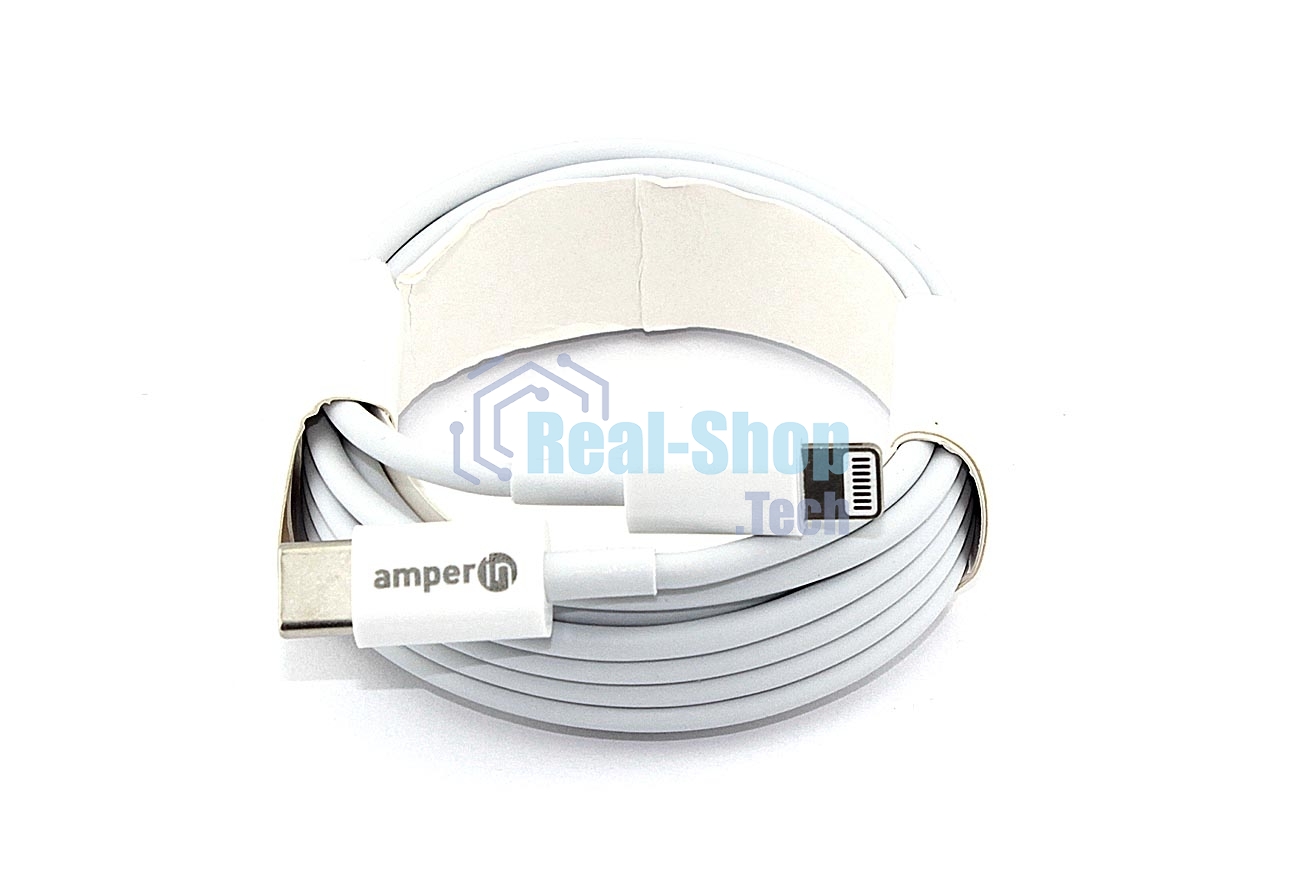 Кабель для зарядки Amperin Type C - Lightning 2m белый (YDS-C-CL)