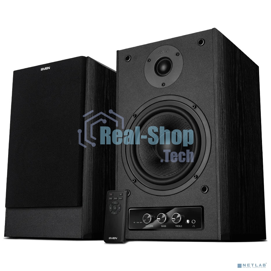 Акустическая система SVEN АС MC-30, черный (200 Вт, Bluetooth, пульт, Optical)