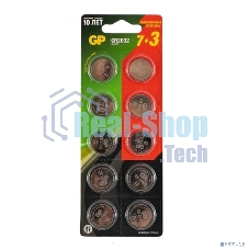Батарея GP Lithium Cell CR2032-7/3-2CR10 CR2032 (10шт) блистер