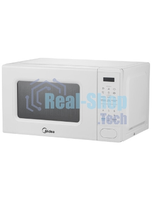 Микроволновая печь Midea EM720C2PR-W белый, 20 л, 700 Вт, переключатели - сенсор