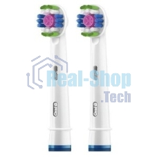 Насадка для зубных щеток Oral-B 3D белый (упак.:4шт)