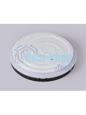 Светодиодный светильник RGB Ambrella light FZ604 BK/GD черный/золото IP20 46W 3000K-6500K+RGB D390*80 (ПДУ ИК)