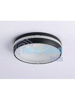 Светильник Ambrella light TN3322 SBK/FR черный песок/белый матовый GU5.3 D95*40