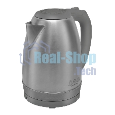 Чайник электрический Мастерица EK-1801М, дымчатый, 1,8л, нержавейка