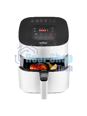 Аэрогриль Kitfort KT-2217 1500Вт белый/черный
