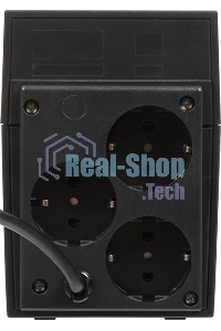 Источник бесперебойного питания Powercom Raptor RPT-1000A EURO 600Вт 1000ВА черный