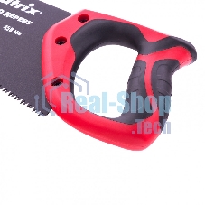 Ножовка по дереву Matrix, 450 мм,7-8 TPI,зуб-3D,каленый зуб,тефл.покр.полотна,2-х комп.рук-ка