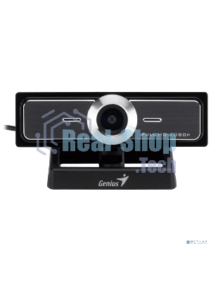 Веб-камера Genius WideCam F100 V2 1920x1080, 30 кадр/с, USB Type-A, микрофон, универсальное крепление