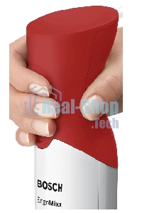 Блендер погружной Bosch MSM64110 450Вт белый/красный