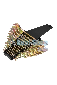 Набор ключей рожковых Сибртех 6-32 мм, 12 шт, желтый цинк