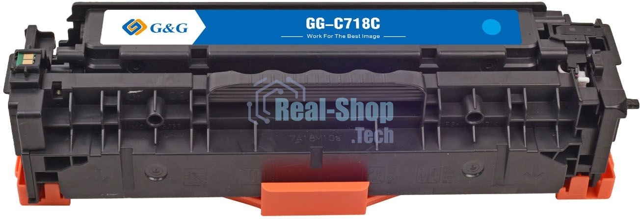Картридж лазерный G&G GG-C718C голубой (2900 стр.) для Canon MF8330i/MF8330/MF8350/LBP7200
