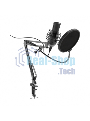 Микрофон Ritmix RDM-180 черный