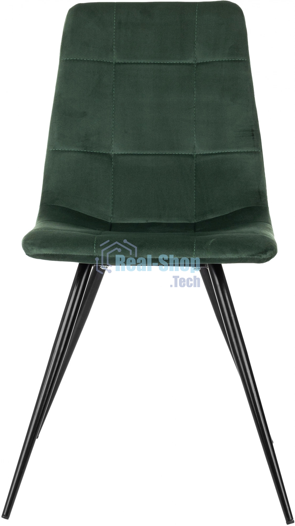 Стул для дома Бюрократ CH-K1_4 комплект 4 шт зеленый Holland 30 металл черный на ножках