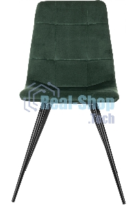 Стул для дома Бюрократ CH-K1_4 комплект 4 шт зеленый Holland 30 металл черный на ножках