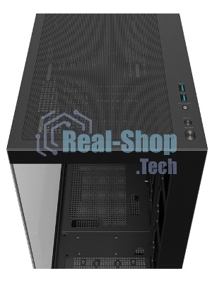 Компьютерный корпус MidiTower Deepcool CG580 черный (ATX, без БП, 2xUSB 3.0 Type-A) (R-CG580-BKNDA0-G-1)