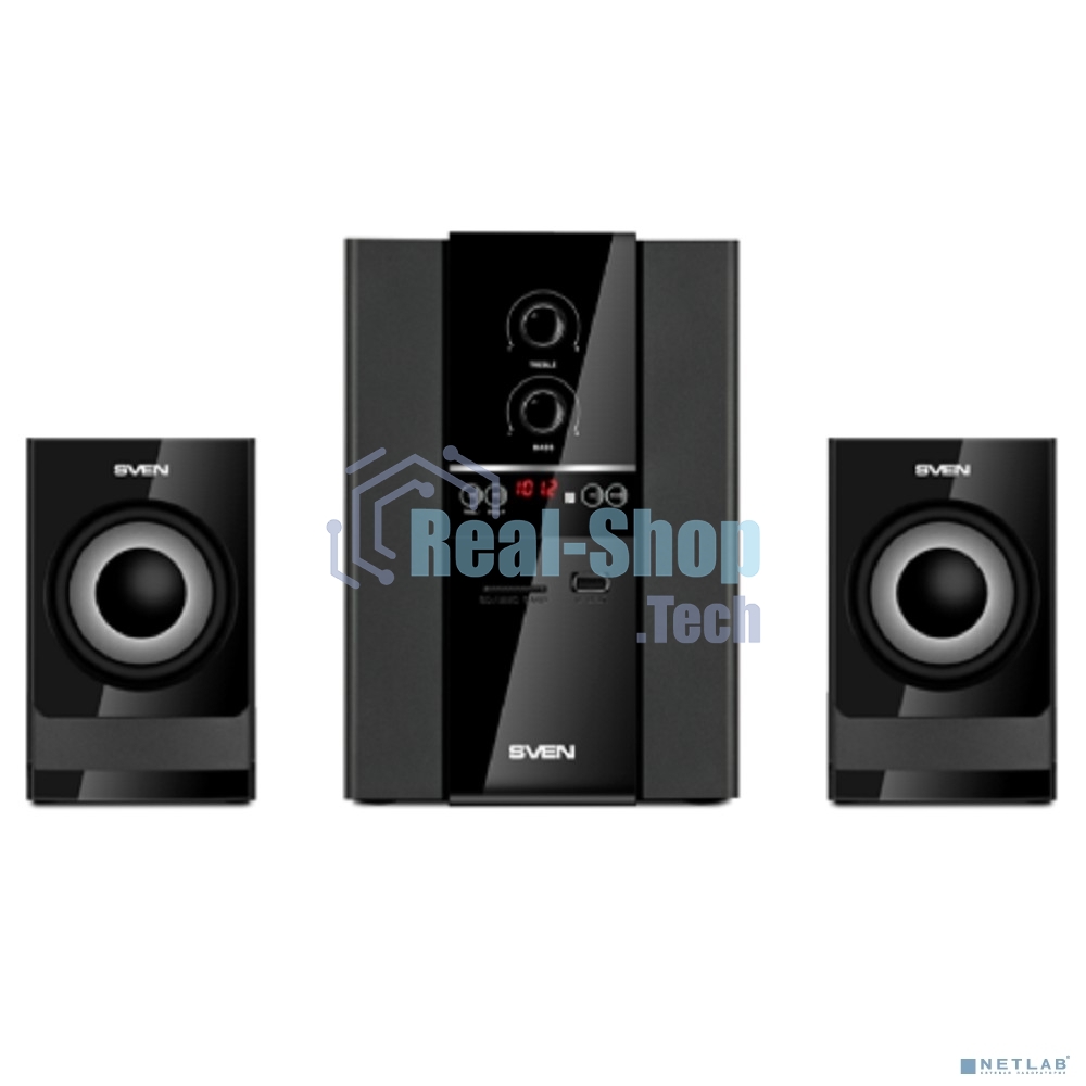 Акустическая система SVEN MS-1821 2.1 черный 40Вт BT