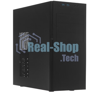 Компьютерный корпус MidiTower Powerman BA833 черный (без блока питания)