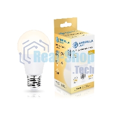 Лампа светодиодная 601203 LED A60 12W IC E27 2700K 175-265V