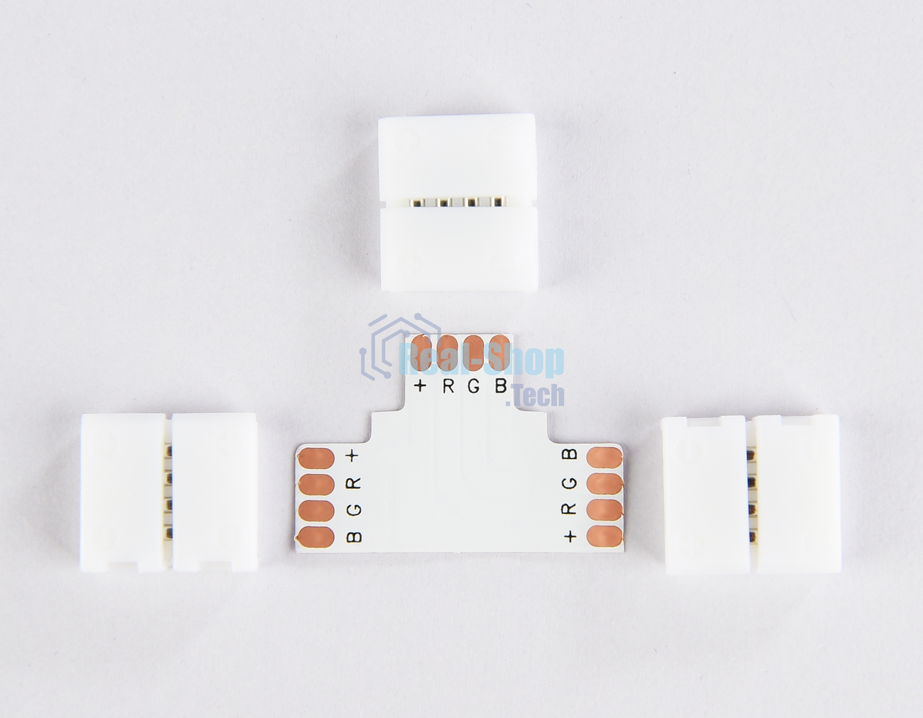 GS7001 Соединитель T 5050 12/24V (4 конт.) (5шт)