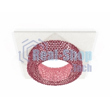 Комплект встраиваемого светильника Ambrella light XC7631022 SWH/PI белый песок/розовый MR16 GU5.3 (C7631, N7193)
