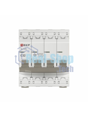 Выключатель автоматический модульный 4п 32А C 4.5кА ВА 47-63N PROxima EKF M634432C