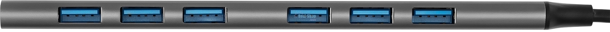 USB-концентратор Digma DHUB-7USB-AC-3.0, USB-C + USB-A, USB 3.0 7 портов, USB