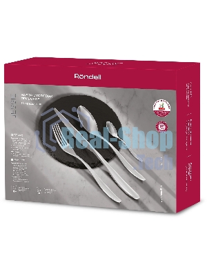 Набор столовых приборов Rondell Jessie RD-2061 набор из 16предм. стальной