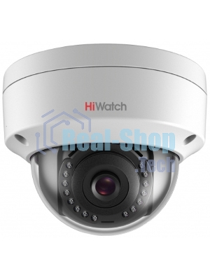 Видеокамера IP Hikvision HiWatch DS-I252 4-4мм цветная корп.:белый