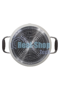 Кастрюля с/кр RDA-532 Latte (24 см 3,5 л, ручки из нержавеющей стали и силикона) Rondell