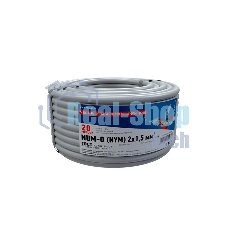 Кабель силовой медный Rexant NUM-O 2x1,5 мм², длина 20 метров, ГОСТ 31996-2012, ТУ 3520-015-38229892-2015