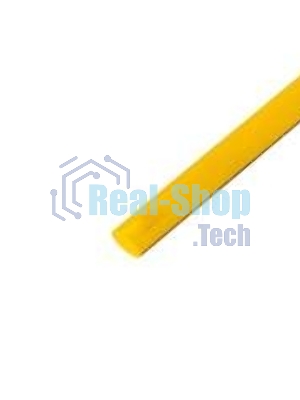 Трубка термоусадочная Rexant 3.0/1.5 1 м желтый