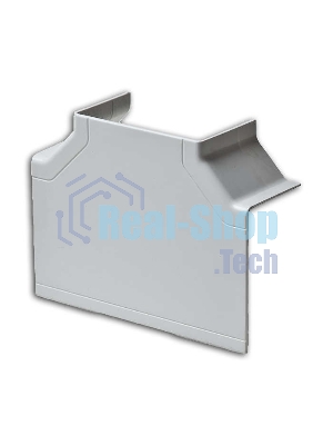 Тройник накладной 90град. 100х60/40 бел. Рувинил ТРН-100х60