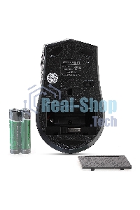 Мышь беспроводная Crown CMM-934W красный/черный, 1200 dpi, радиоканал, USB, кнопки - 4