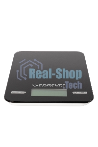 Весы кухонные электронные Endever Skyline KS-527, вес от 2 г до 5 кг. Закаленное стекло повышенной прочности, LCD-дисплей, авто откл.