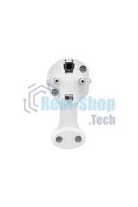 Вилка Евро Rexant угловая с з/к 16 А плоская за шкаф белая