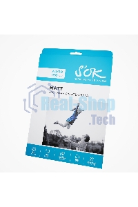 Фотобумага S'OK матовая, формат А4, плотность 150г/м2, 50 листов SA4150050M