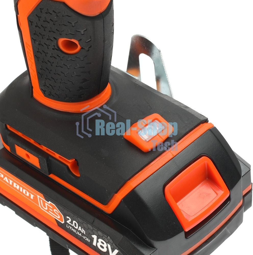 Дрель-шуруповерт аккумуляторная Patriot BR 183UES, Аккумуляторная, 18В, Кейс