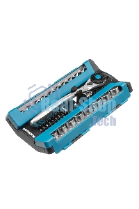 Набор торцевых головок Gross 14145 трещотка 120 зубьев, 36 предметов