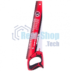 Ножовка по дереву Matrix, 450 мм,7-8 TPI,зуб-3D,каленый зуб,тефл.покр.полотна,2-х комп.рук-ка