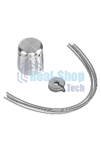 Головка триммерная универсальная Denzel быстрозажимная, шайба М8, М10, М20