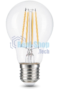 Лампа cветодиодная Gauss Filament А60 12W 1200lm 2700К Е27 LED 1/10/40