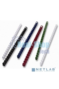 Пружины для переплета пластиковые Office Kit 16 мм (на 111-130 листов) белый (100 шт) (BP2051)