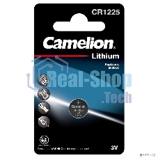 Элемент питания литиевый Camelion CR CR1225 BL-1 (блист.1шт) 3 В