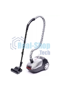 Пылесос Sharp ECJB19RS серебристый, 350/1900 Вт, уборка сухая, пылесборник мешок 2.3 л